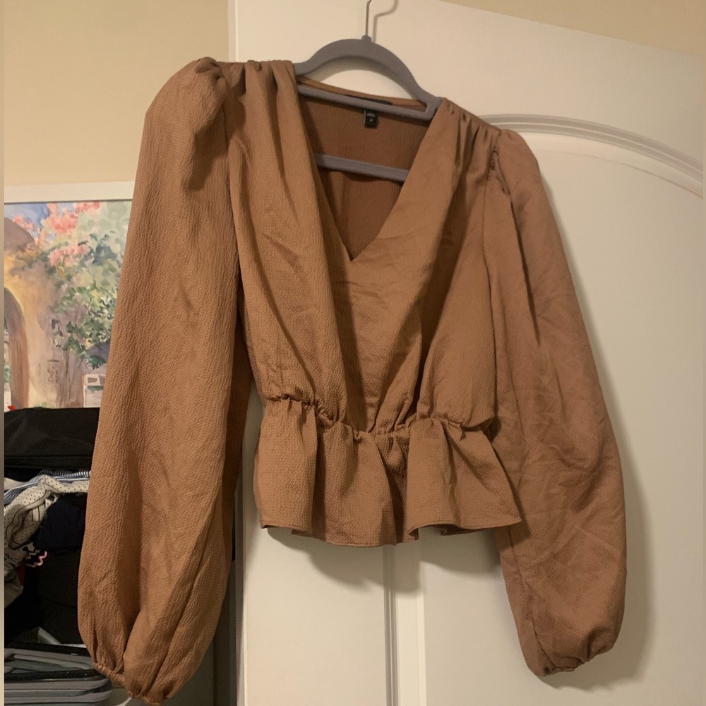 Gold express top - sz XS